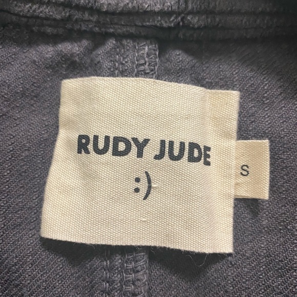 NWT Rudy Jude Black Corduroy Utility Suit Size Small - Picture 14 of 16